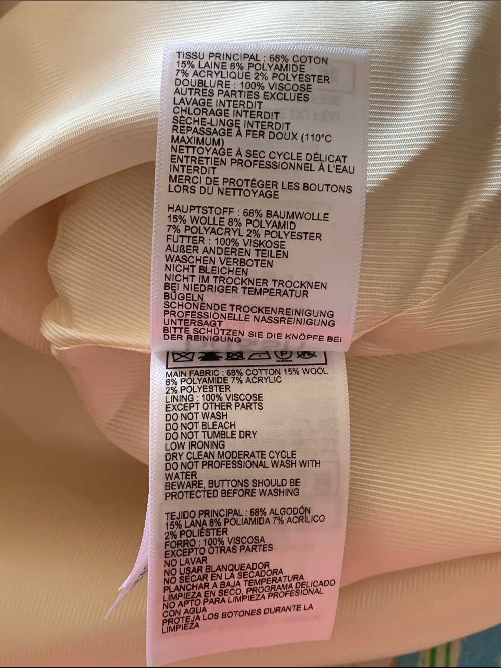 ba&sh ba&sh
Meiradith Jacket
Color: Off White
SIZE: 2/M - Picture 13 of 16